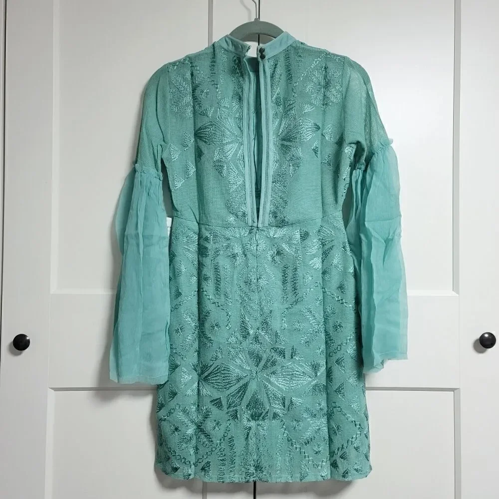 Free people cleo mini dress size 0